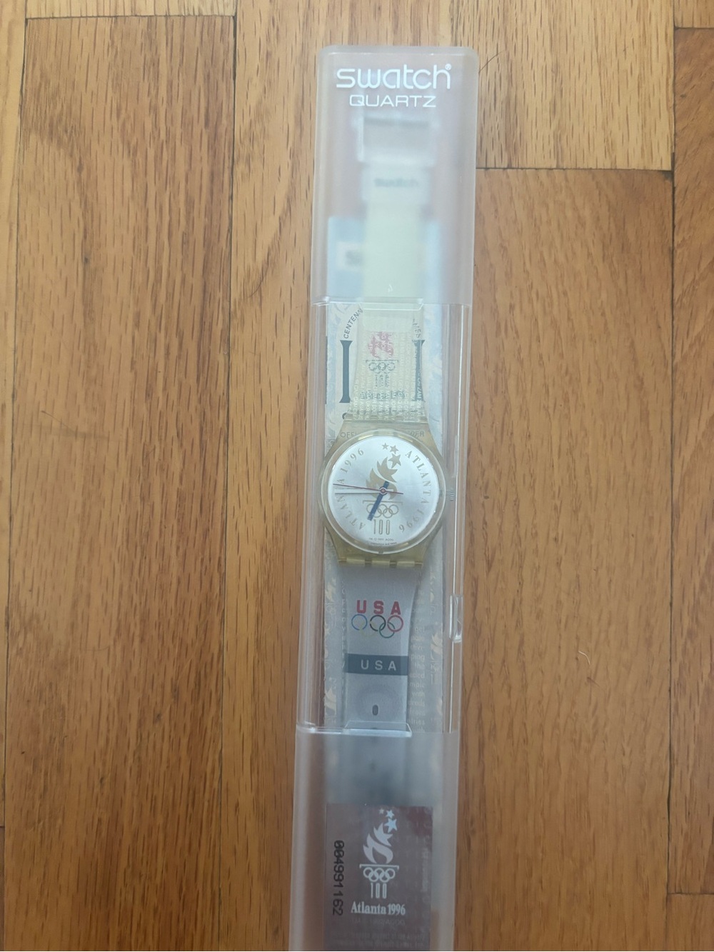Collector’s Item - Swatch Atlanta 1996 USA Olympic Watch - NWT & Case